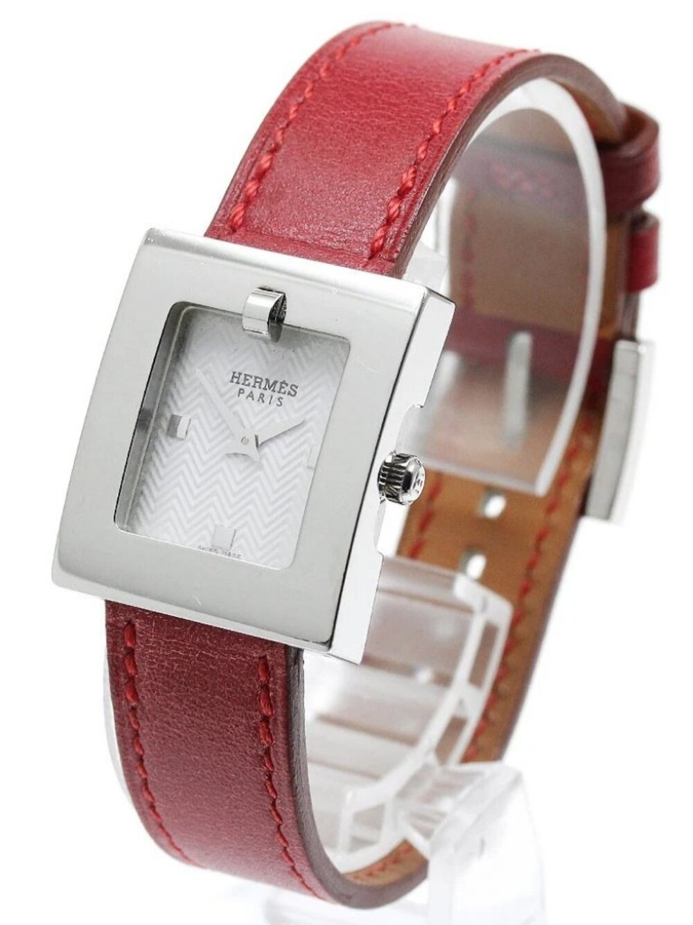 HERMES Belt watch BE1.110 white Dial Quartz Ladies Watch_907012